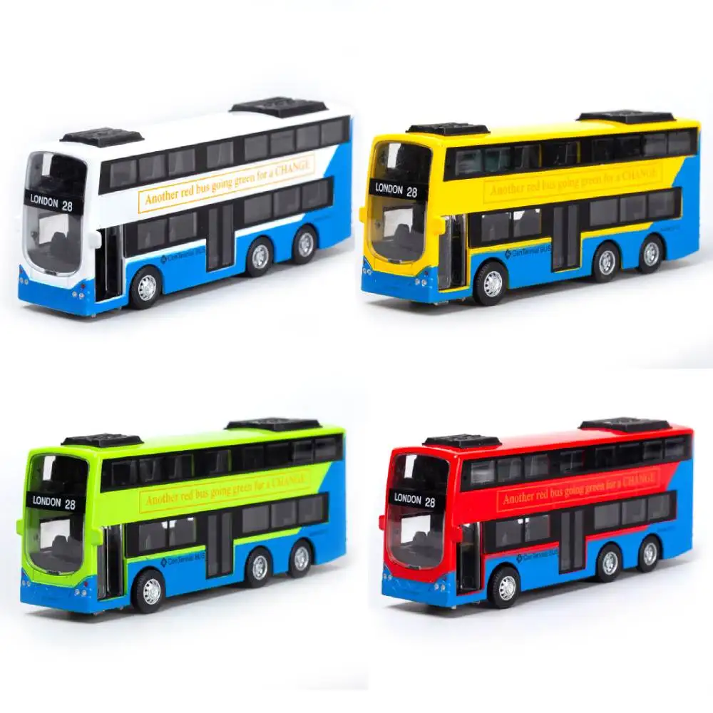 1:70 Vintage British Double Decker Bus Model 6 1:70 Vintage British Double Decker Bus Model - Image 6