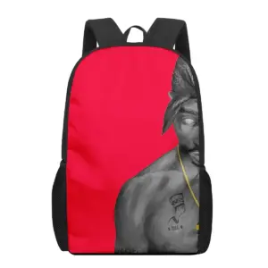 2pac Monochrome Graphic School Backpack 70 Se73a7484d9f64a6eb7bad2632d6ba15a2
