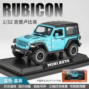 1:32 Jeep Wrangler Rubicon Diecast Model Car 22 Se73af2247258415f8ec964012c61c7b6F