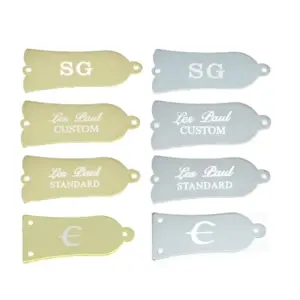 Alloy Metal Truss Rod Covers for Guitars