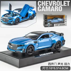 1:32 Scale Camaro Chevrolet Bumblebee Model 24 Se827355bef9549149bad1bee82a99926T