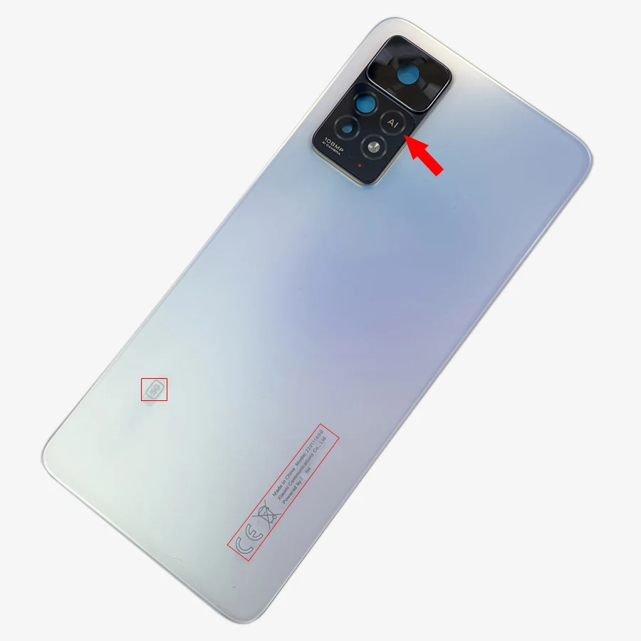 Xiaomi Redmi Note 11 Pro Back Cover Glass 7 Xiaomi Redmi Note 11 Pro Back Cover Glass - Image 7