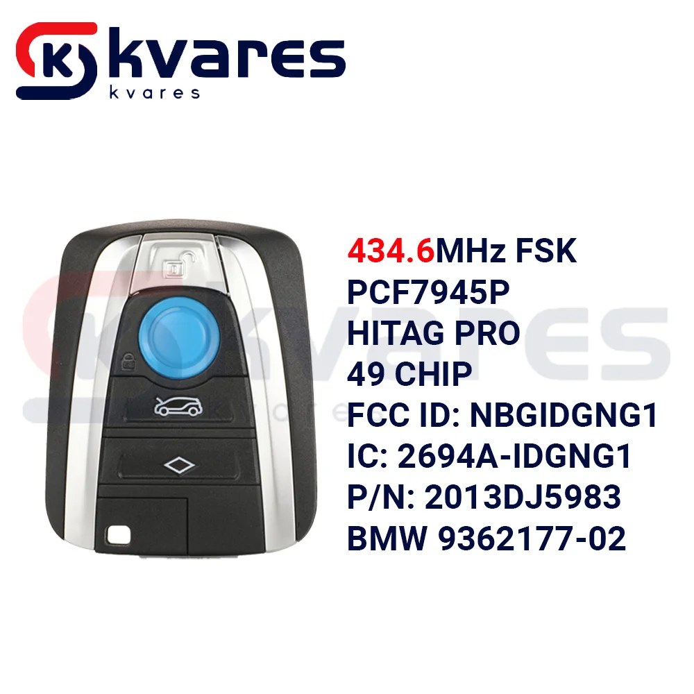 BMW I3 I8 Smart Remote Key Fob 2014-2018 10 BMW I3 I8 Smart Remote Key Fob 2014-2018 - Image 10