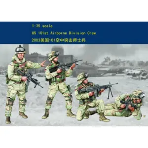 1/35 Scale US 101st Airborne Soldier Model Kit