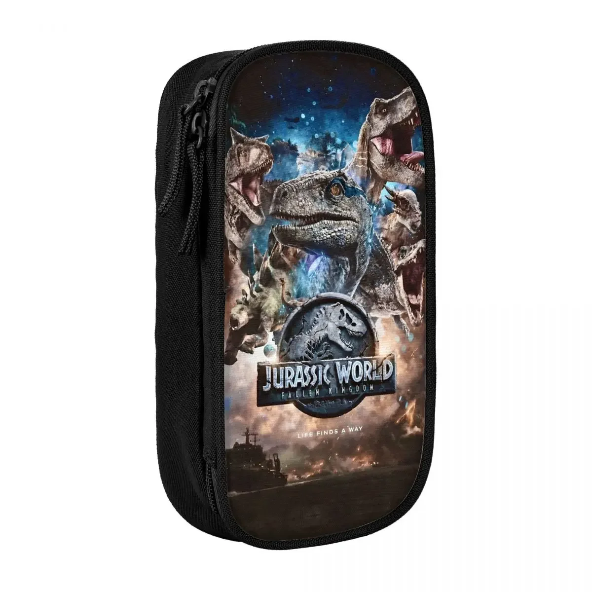 Jurassic World Dinosaur Pencil Case for Students 5 Jurassic World Dinosaur Pencil Case for Students - Image 5