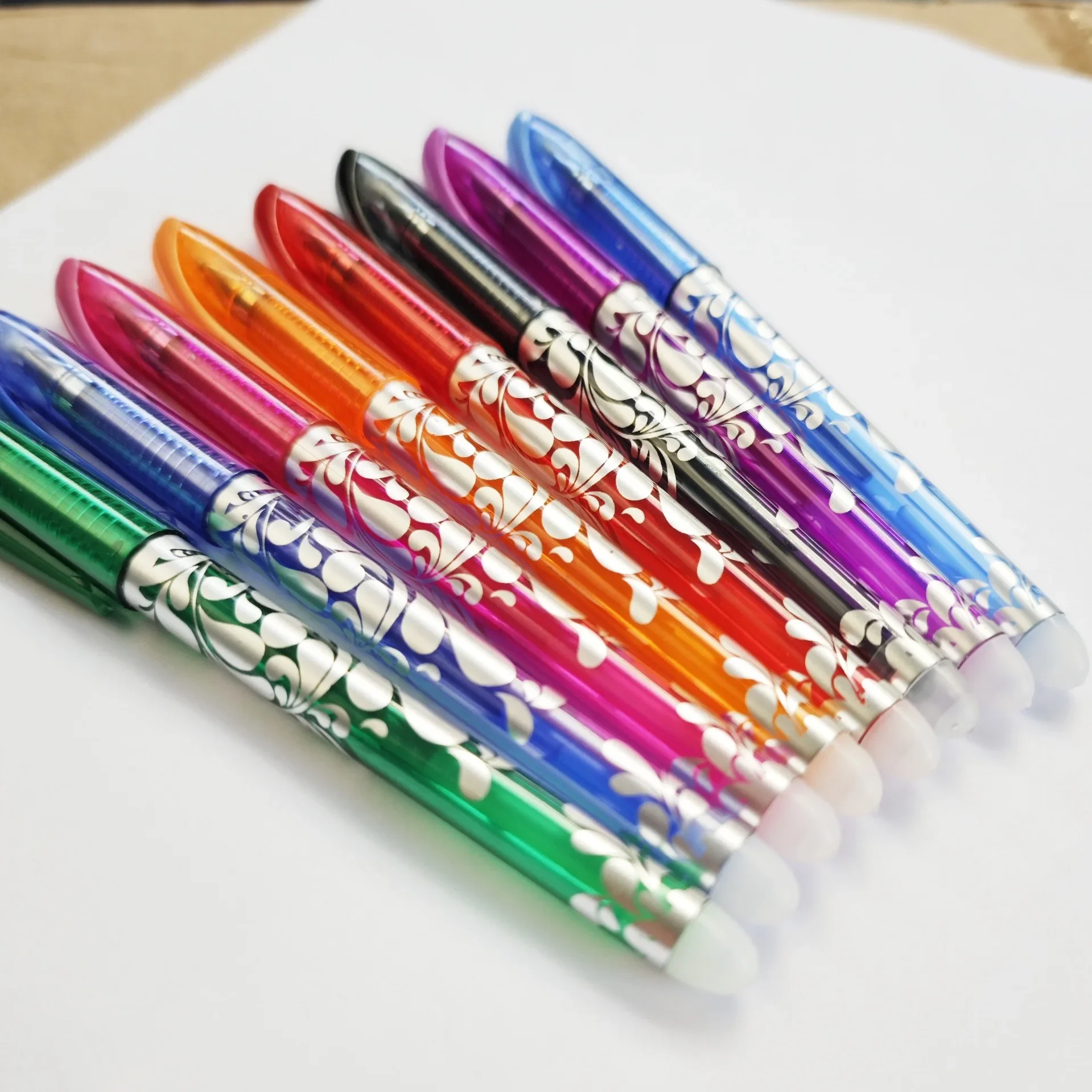 Vibrant Erasable Gel Pens Set 0.5mm 3 Vibrant Erasable Gel Pens Set 0.5mm - Image 3