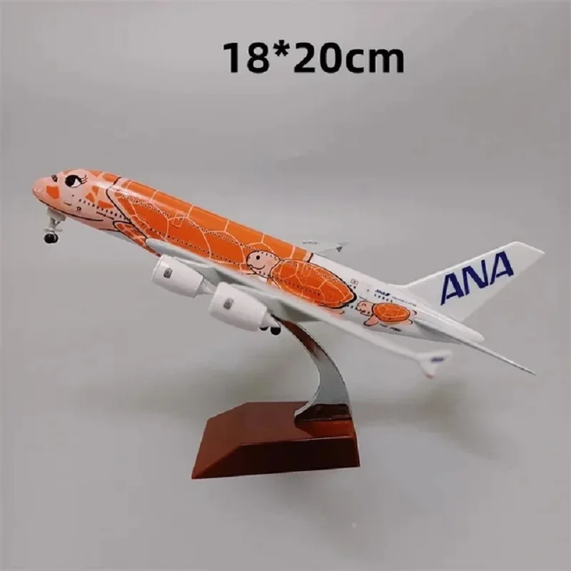 Colorful Airbus A380 Diecast Model Airplanes 2 Colorful Airbus A380 Diecast Model Airplanes - Image 2