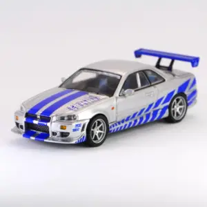 KOD GFCC 1/64 Scale Skyline GT-R R34 Model 14 Sea651c9af14d43b5a66e453877ce8a97q