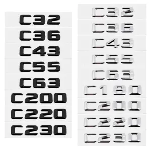 3D Car Tail Letter Stickers for Mercedes Benz 25 Sea939873693749faa17dbbd7d710abfdG