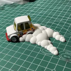 1:64 Scale Tire Smoke Effects Diorama Accessory 7 Seab42a68fcbc4540a0e9965890b972a0l