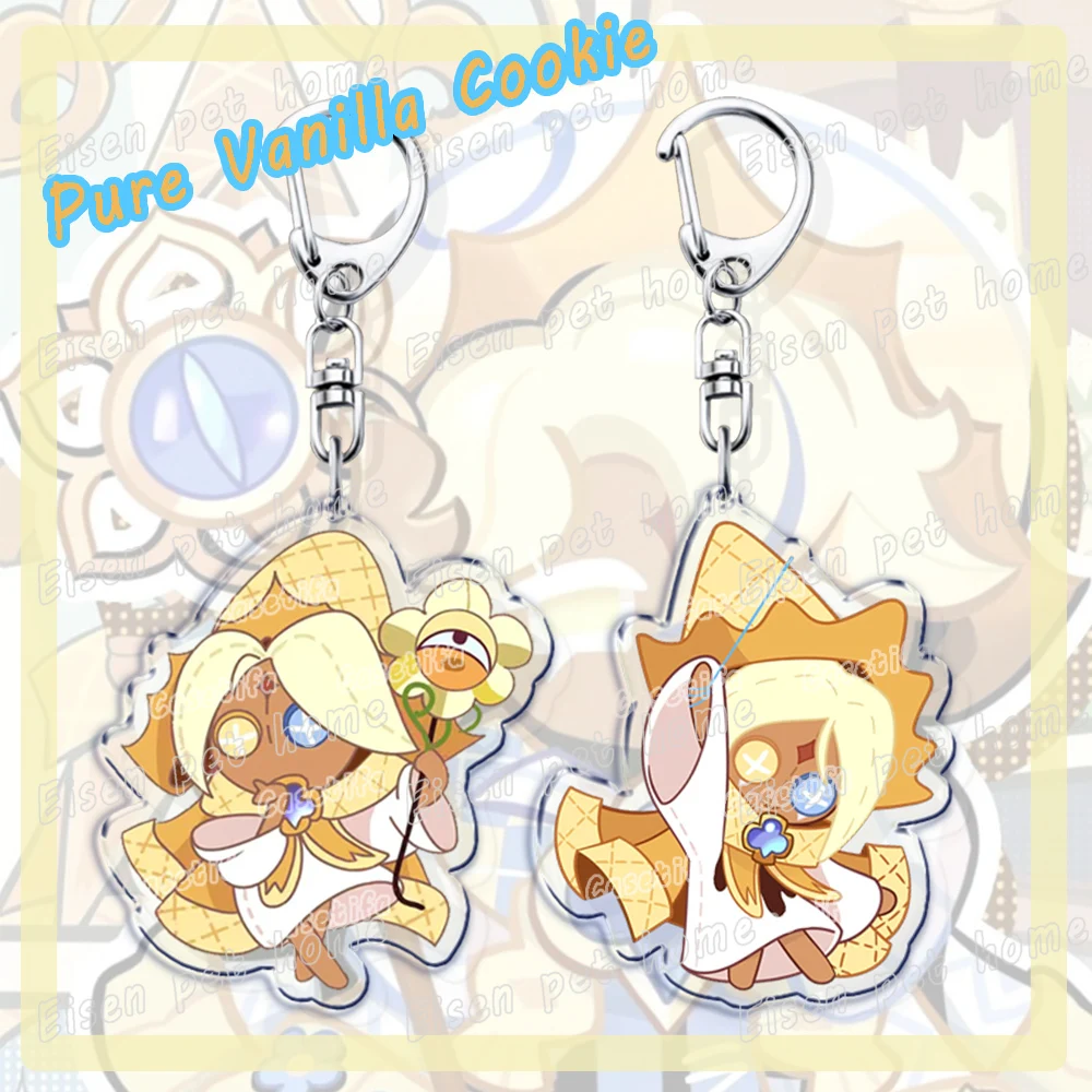 Cute Cartoon Cookie Keychain Set 3 Cute Cartoon Cookie Keychain Set - Image 3