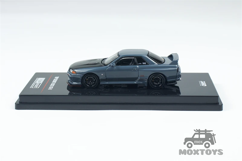 INNO 1:64 R32 GT-R Stealth Grey Diecast Model 2 INNO 1:64 R32 GT-R Stealth Grey Diecast Model - Image 2