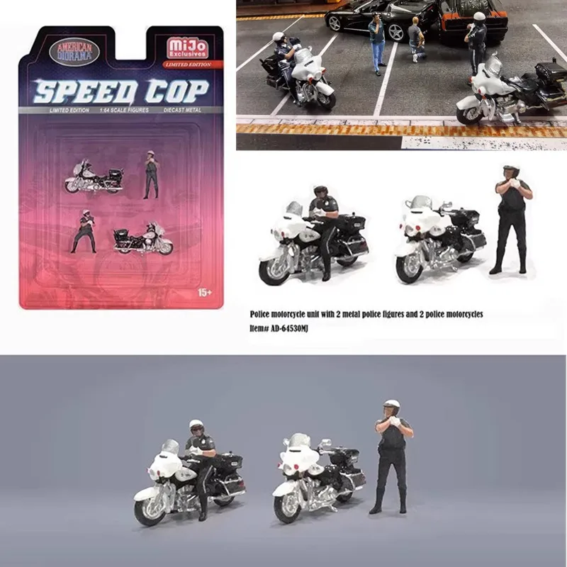 1/64 Scale Modern Highway Patrol Model Set 2 1/64 Scale Modern Highway Patrol Model Set - Image 2