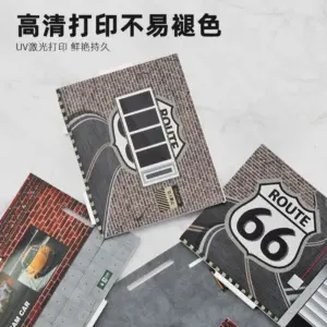 1/24 Scale Assembled PVC Parking Lot Model 14 Seb9ab9ee8b4a40fe92dc1c491d38d3adH