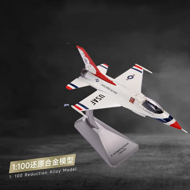 F16 Thunderbird 1:100 Scale Model Airplane 8 F16 Thunderbird 1:100 Scale Model Airplane - Image 8