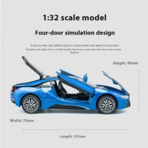1:32 Scale Butterfly Door Sports Car Model 10 Sec136b8f13c949338b6f57bb7d649171D