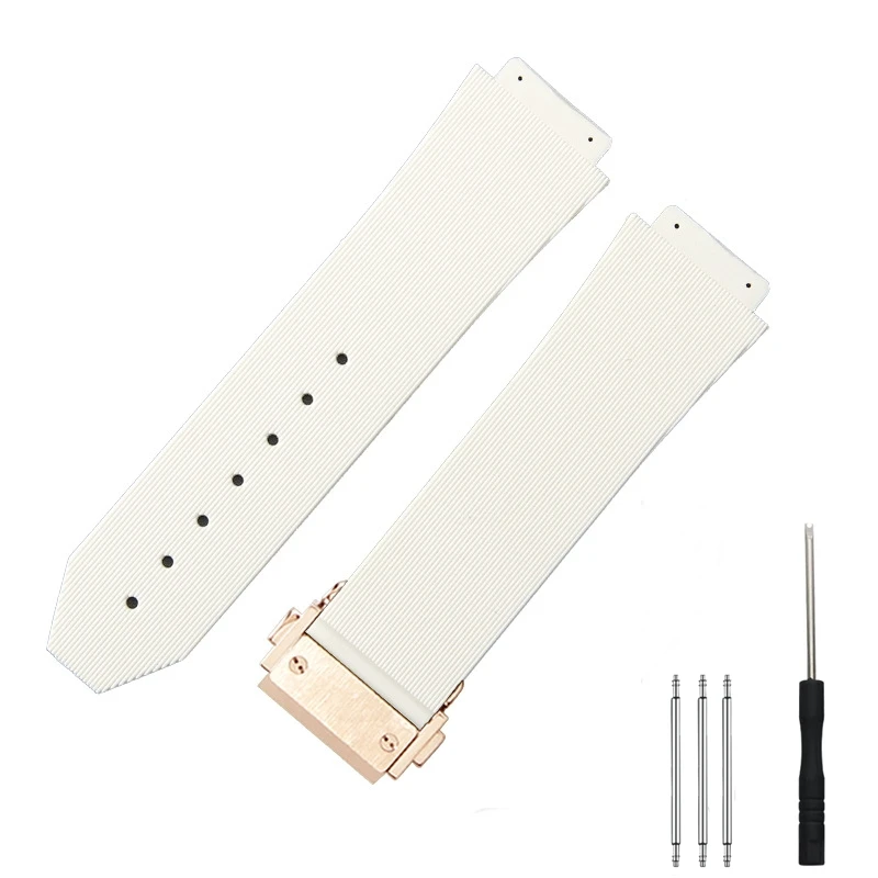 Rubber Watch Strap for Hublot Big Bang Fusion 23 Rubber Watch Strap for Hublot Big Bang Fusion - Image 23