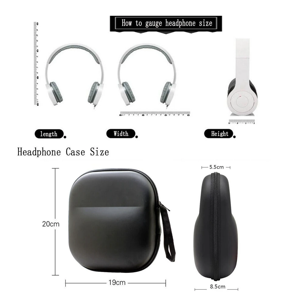 EVA Carrying Case for Sennheiser Headphones 3 EVA Carrying Case for Sennheiser Headphones - Image 3