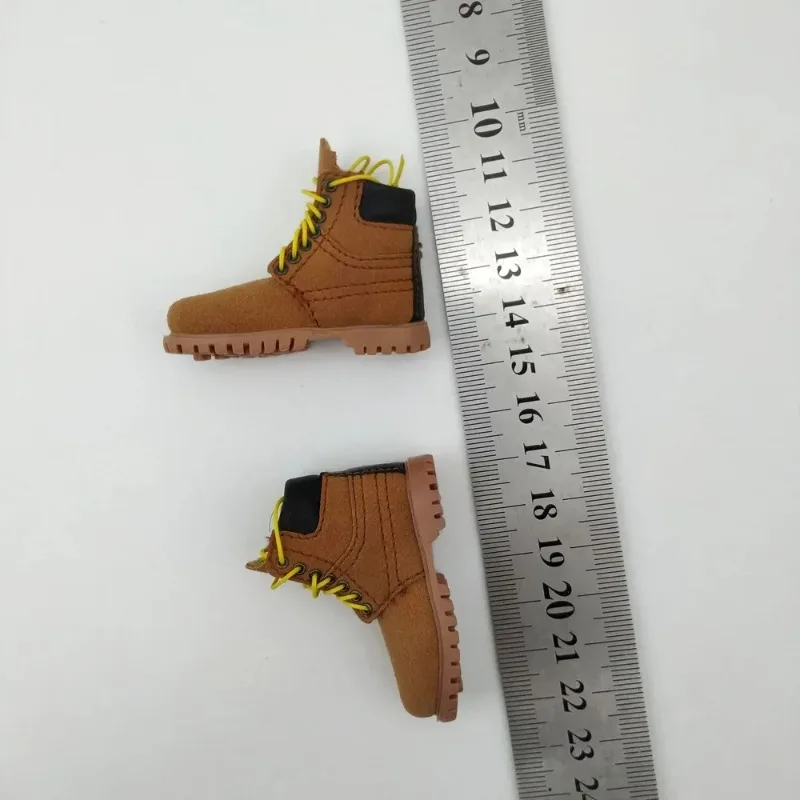 1/6 Scale Brown Combat Boots for 12-Inch Dolls 5 1/6 Scale Brown Combat Boots for 12-Inch Dolls - Image 5
