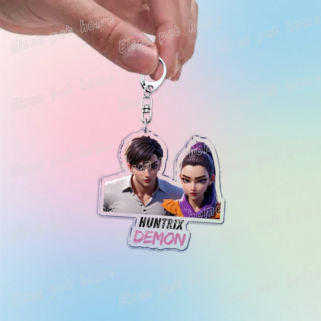 Kpop Demon Hunters Huntrix Keychain Acrylic 34 Kpop Demon Hunters Huntrix Keychain Acrylic - Image 34