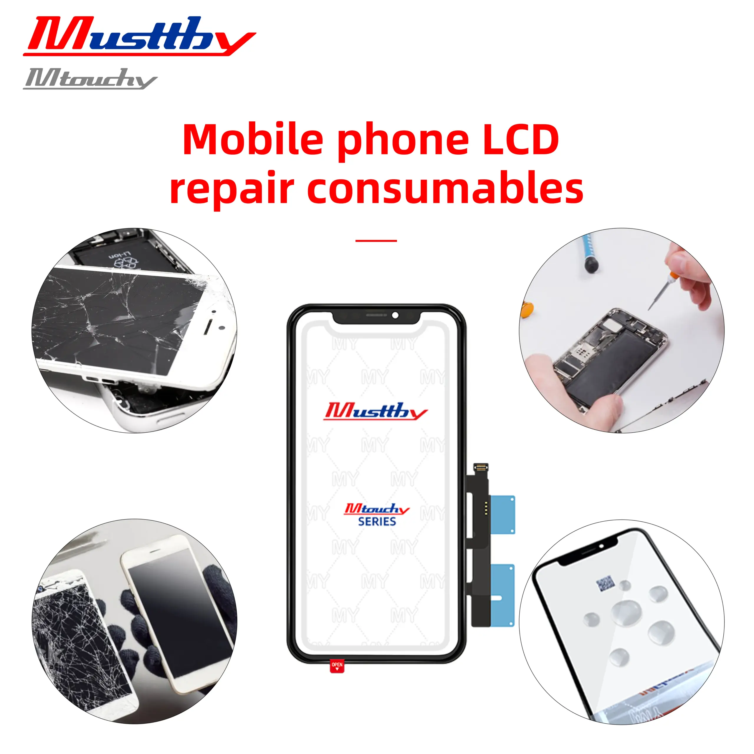 Musttby Touch Digitizer Sensor Glass for iPhone 5 Musttby Touch Digitizer Sensor Glass for iPhone - Image 5