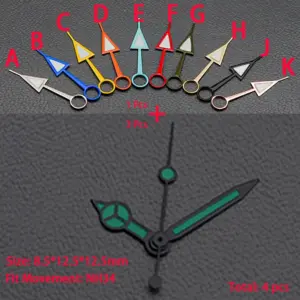 NH34 GMT Watch Hands with Luminous Silver Finish 24 Sedfb2c0872e6454581c95cdd65875136D