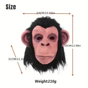 Deluxe Chimp Mask for Adults 11 See3a63abc07e4d72bbfc2255d16a4089t