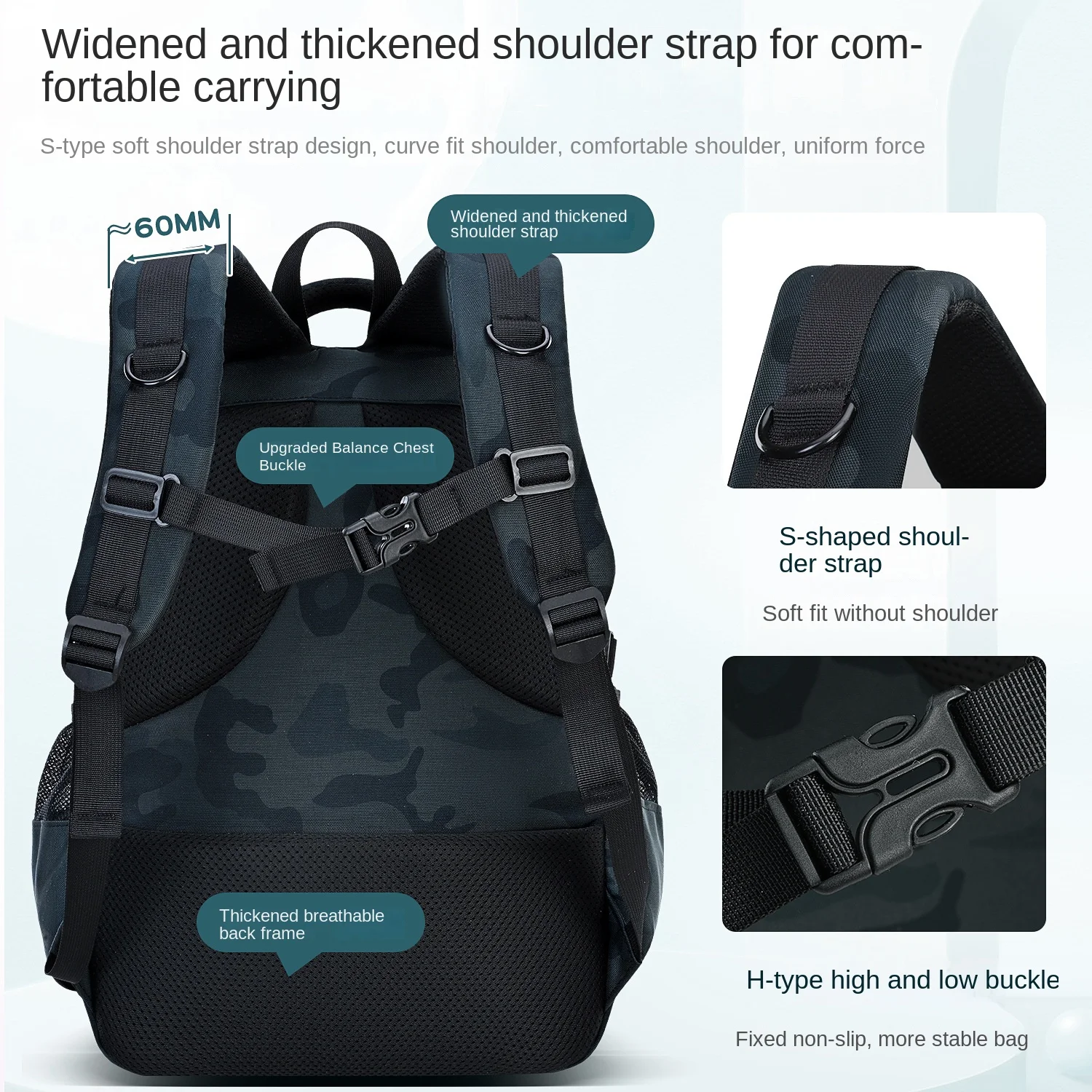 Stylish Waterproof Backpack for School Use 3 Stylish Waterproof Backpack for School Use - Image 3