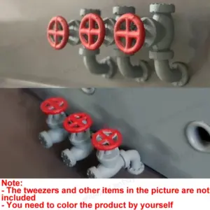 Model Ship Pipeline Valve Set of Five 11 Seee8a6629c734777be863a35a2241753H