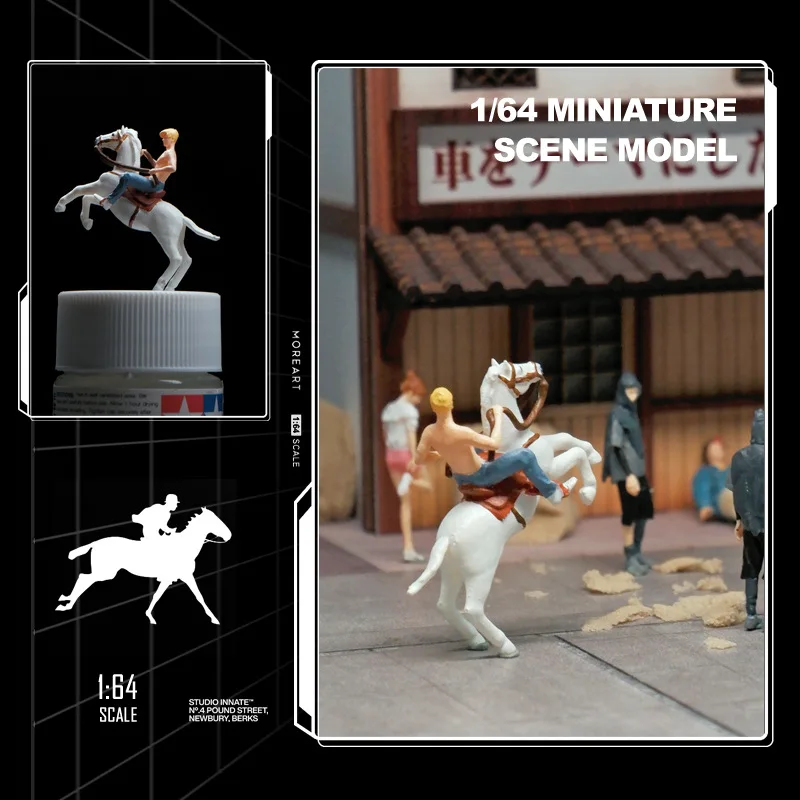1:64 Scale Miniature Figures Diorama Set 2 1:64 Scale Miniature Figures Diorama Set - Image 2