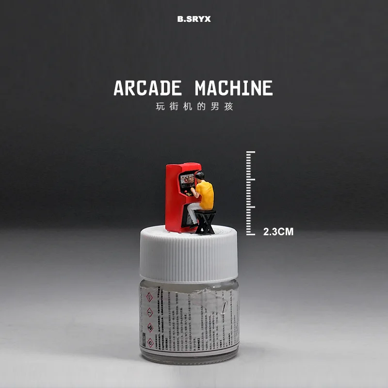 Racing Arcade Game Diorama 1/64 Scale Model 8 Racing Arcade Game Diorama 1/64 Scale Model - Image 8