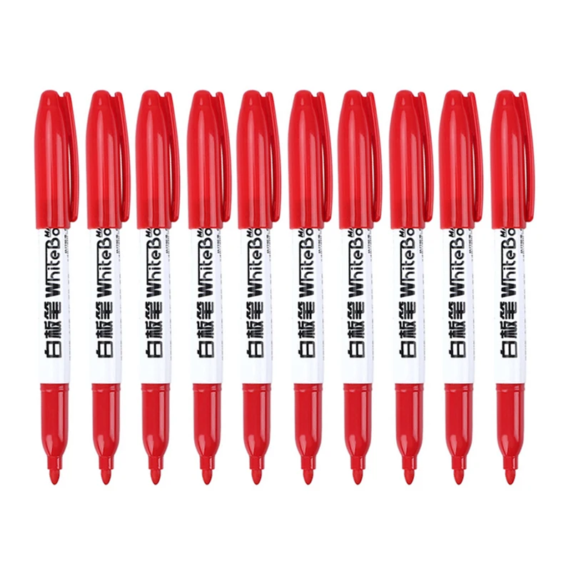 Erasable Whiteboard Markers Set of 10 8 Erasable Whiteboard Markers Set of 10 - Image 8