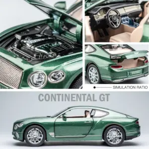 1:24 Scale Bentley Continental GT Diecast Model 16 Sefe0745a5f5f44b7b10293953eca16d59