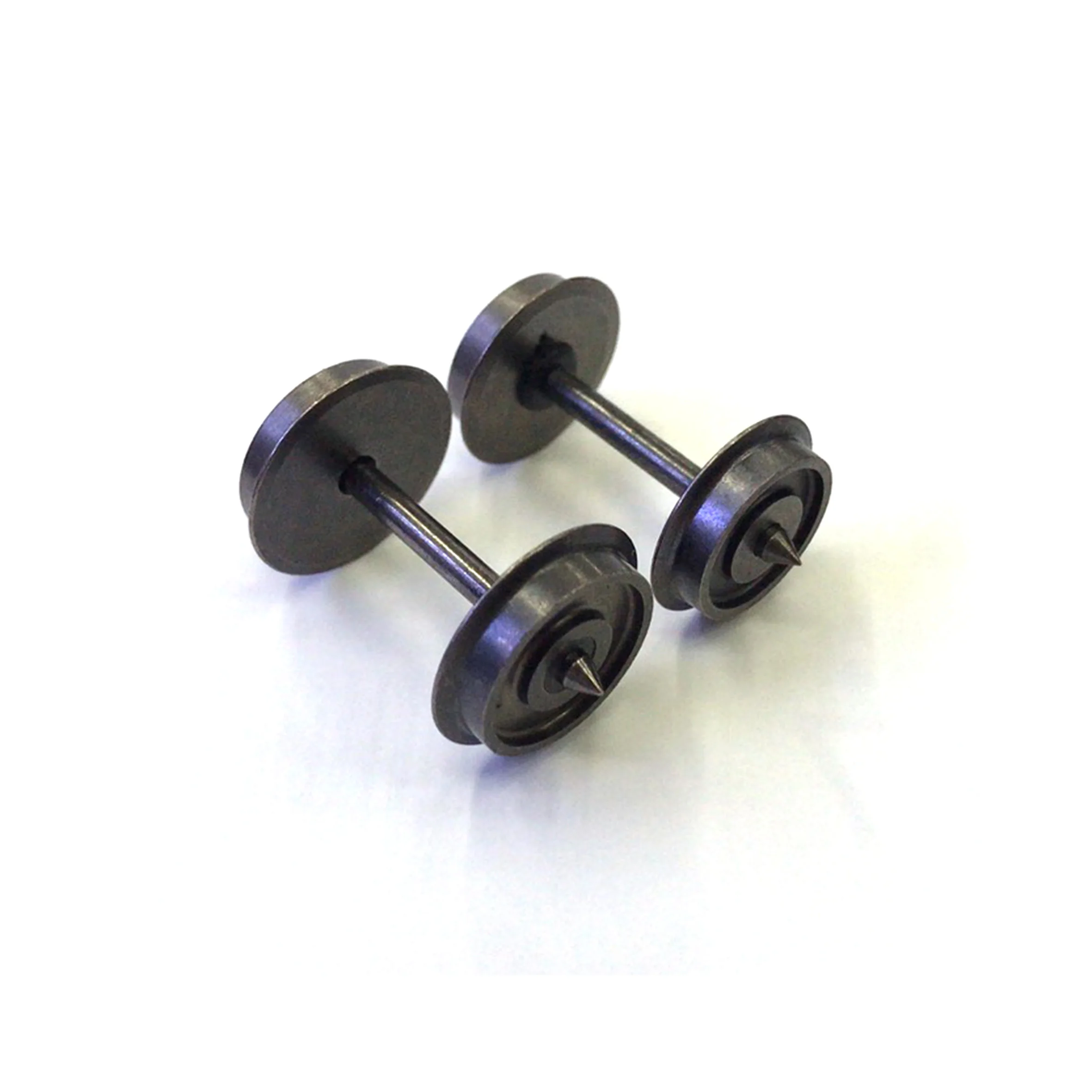 HO Scale Model Train Wheels Set of Two 5 HO Scale Model Train Wheels Set of Two - Image 5