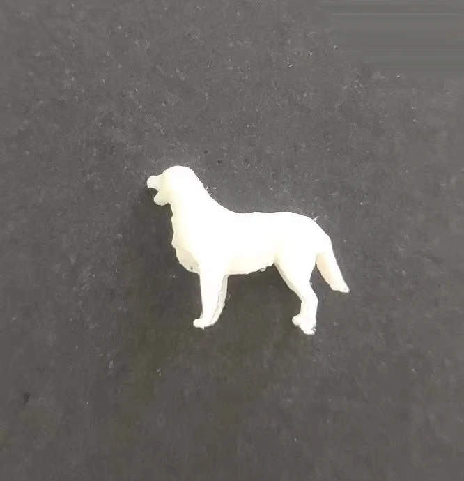 Girl and Dog Miniature Figure Model 8 Girl and Dog Miniature Figure Model - Image 8