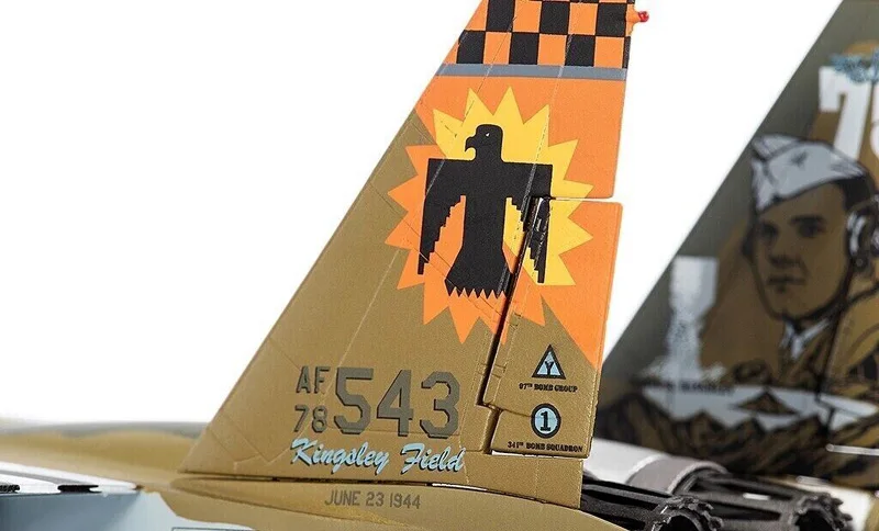 1/72 F-15C Eagle Diecast Model Aircraft 6 1/72 F-15C Eagle Diecast Model Aircraft - Image 6