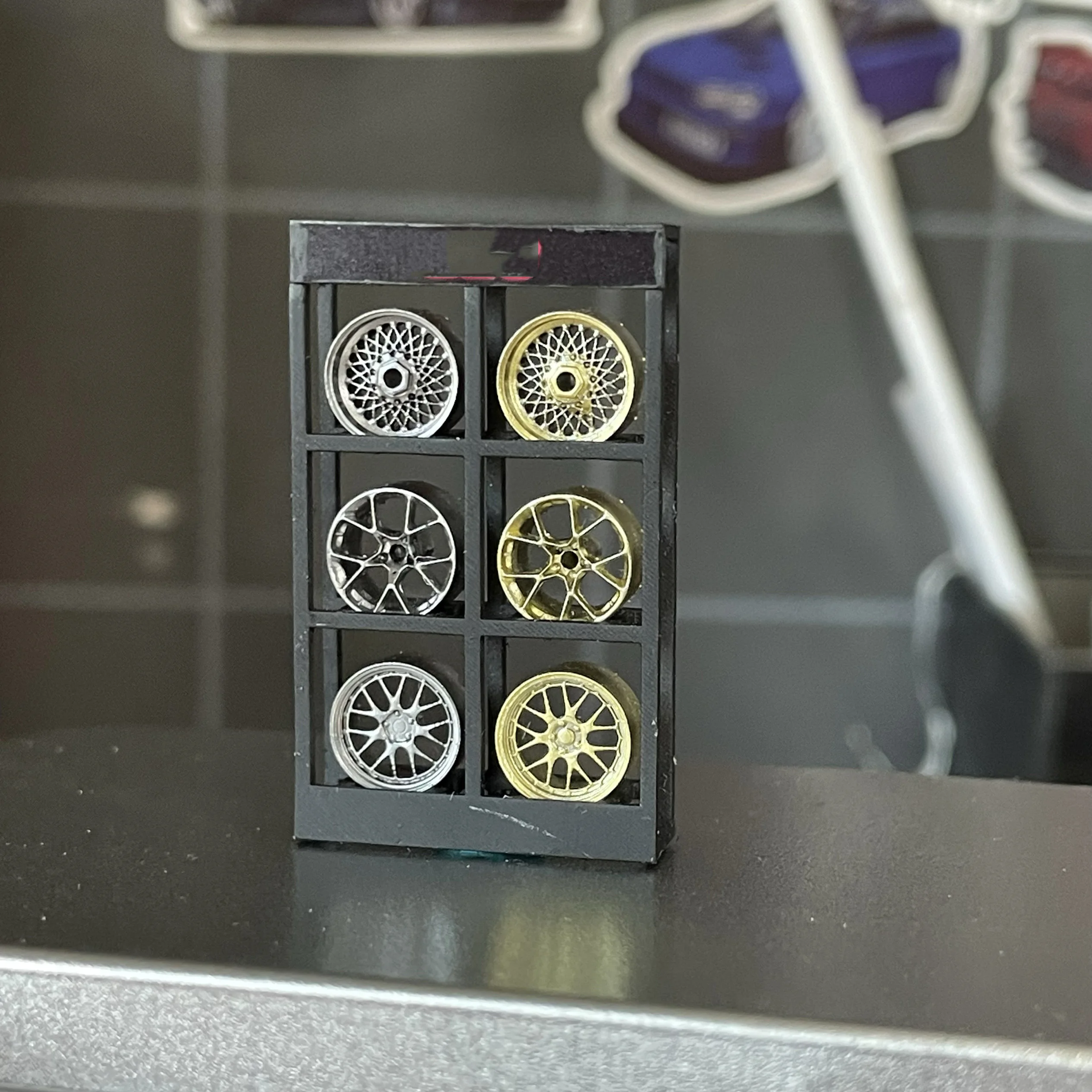 Diorama 1:64 Wheel Hub Display Stand 5 Diorama 1:64 Wheel Hub Display Stand - Image 5