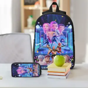 K-Pop Demon Hunters Backpack Lunch Box Set 15 Sf158321908ee489c8a16c88786df5601C