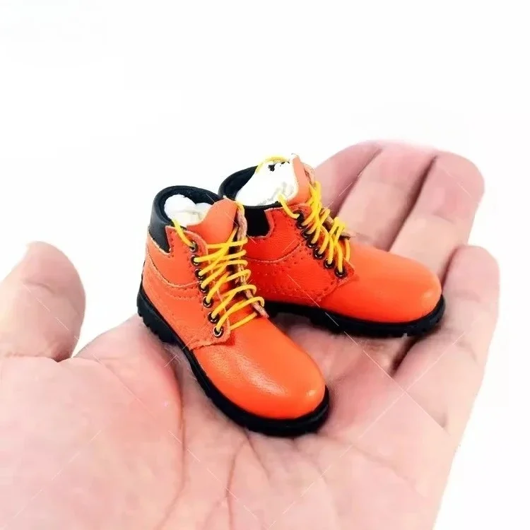 1/6 Scale Brown Combat Boots for 12-Inch Dolls 7 1/6 Scale Brown Combat Boots for 12-Inch Dolls - Image 7