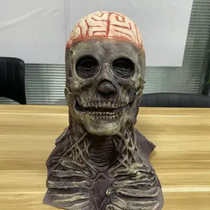 Full Head Skeleton Halloween Mask with Brain Detail 11 Sf17b301fcc294bfc8e9f190d555b03a34