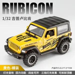 1:32 Jeep Wrangler Rubicon Diecast Model Car 24 Sf1c9a625b69147939fe3bd2b42f19acdH