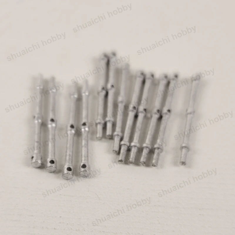 Set of 12 Alloy Rail Stanchions 31mm Length 2 Set of 12 Alloy Rail Stanchions 31mm Length - Image 2