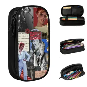 David Bowie Inspired Pencil Case for Students