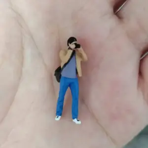 Resin Miniature Figures Set for Diorama 1:64 20 Sf25106045c4c4c9292fc1af133b525f0X 1