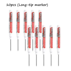 White Long-Tip Markers Set for Precision Art 19 Sf27226da54a74948b320a8ff4d82c3a0A