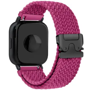 Black Braided Fabric Strap for Xiaomi Smartwatches 30 Sf27cc7444a794f44b762c047b24e7315G