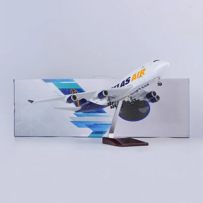 B747 Atlas Air Aircraft Model 1:150 Scale 2 B747 Atlas Air Aircraft Model 1:150 Scale - Image 2