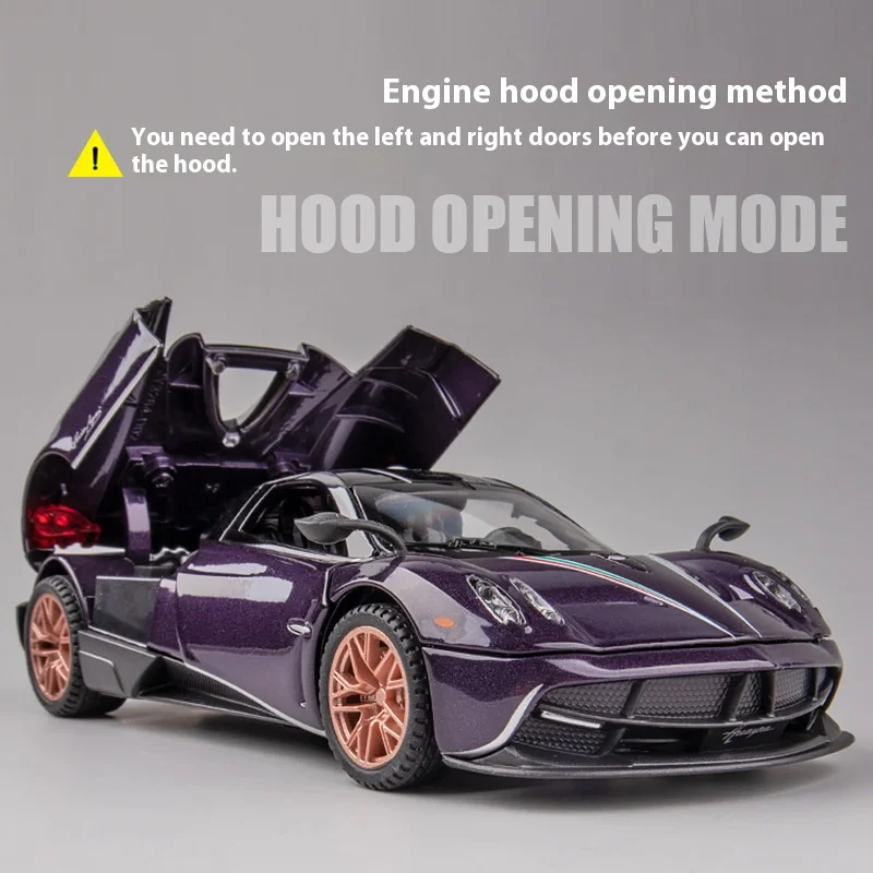 1:32 Scale Pagani Huayra Alloy Car Model 6 1:32 Scale Pagani Huayra Alloy Car Model - Image 6