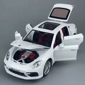 1/18 Scale Porsche Diecast Model in White 11 Sf2e0f78e09b94d87925beb6dbd4f8186n