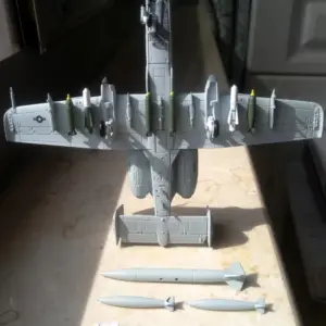 1/144 A-10C Fighter Jet Model by Trumpeter 9 Sf30fad0eb09948b1812a1ffea3faf053w